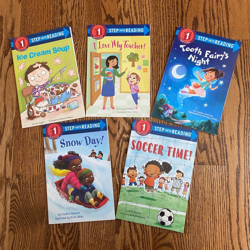Kids Book Set - Step Into Reading - Step 1